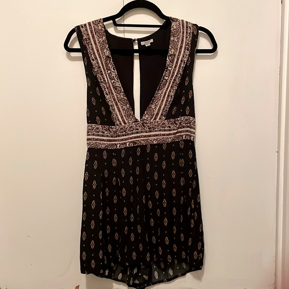 Ecote patterned romper
